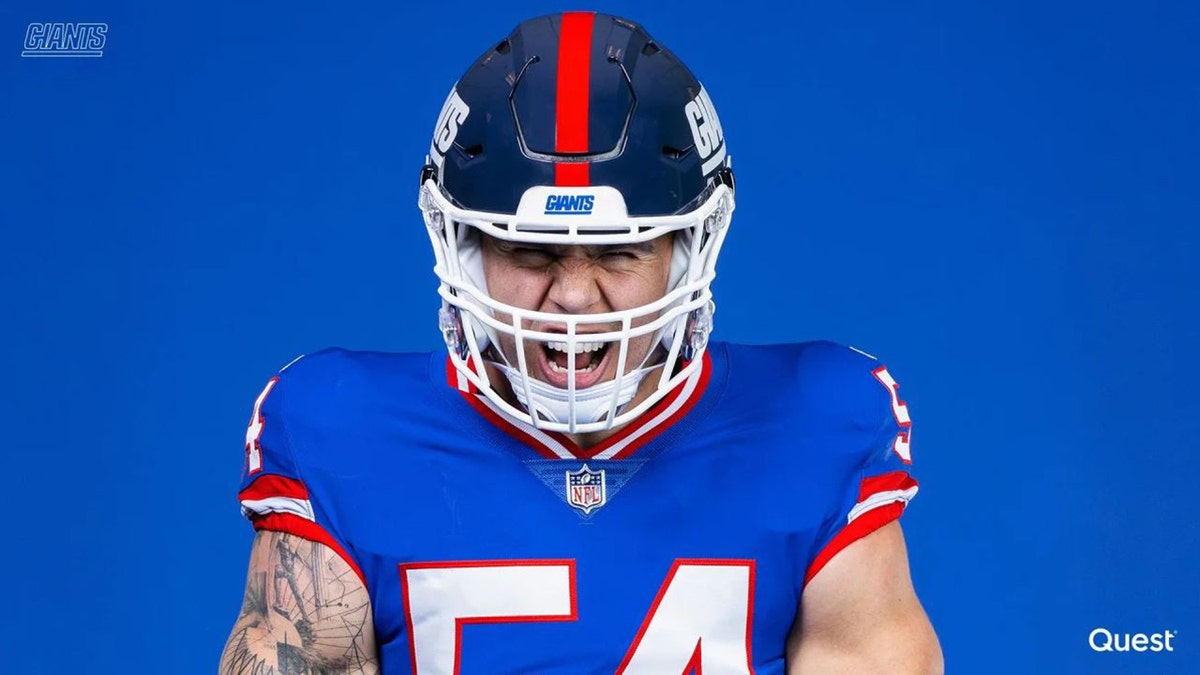 New York Giants will wear classic blue uniforms for 2 games this season