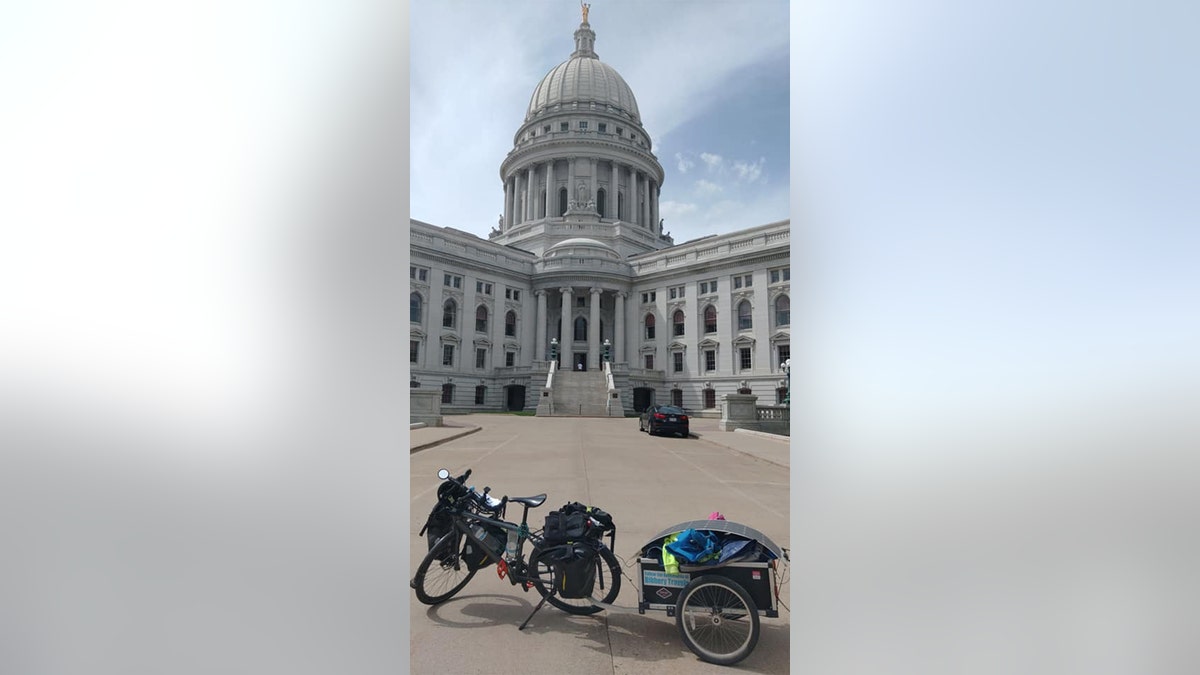 Bob Barnes' bike in Madison