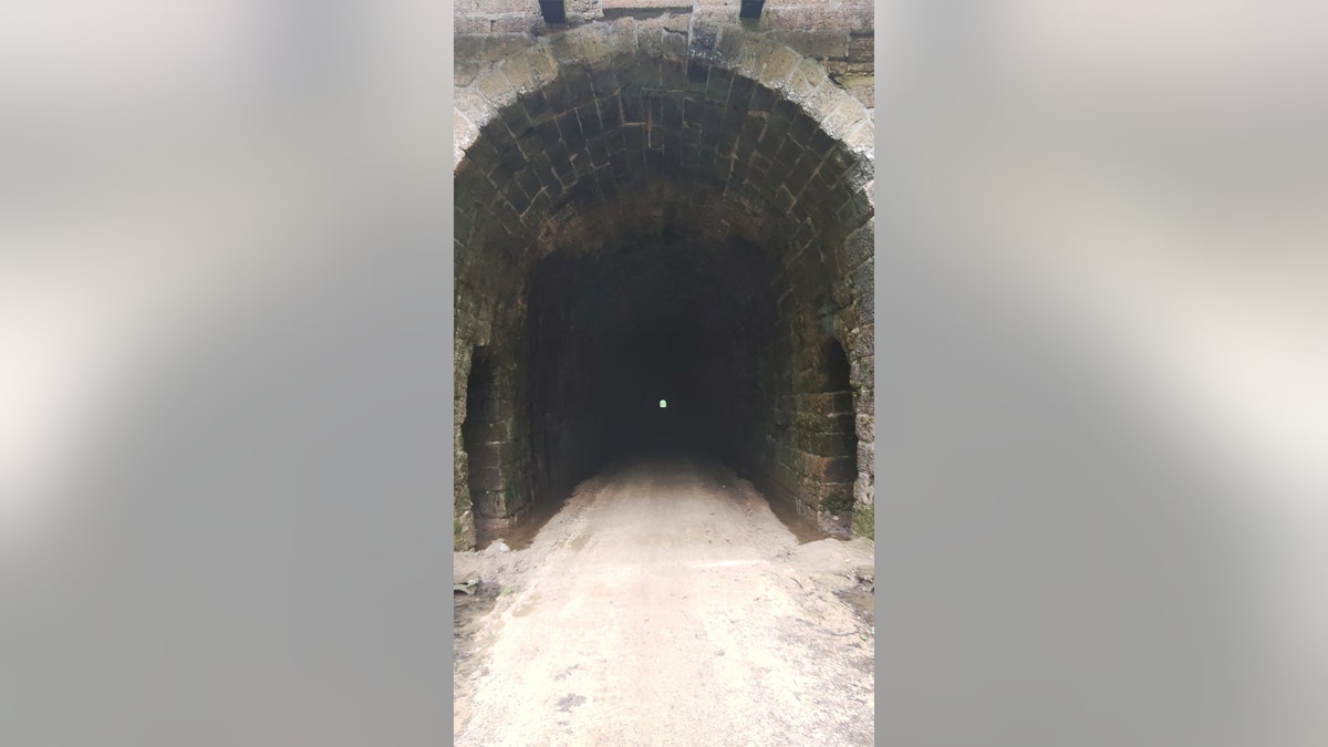 'spooky' railroad tunnel