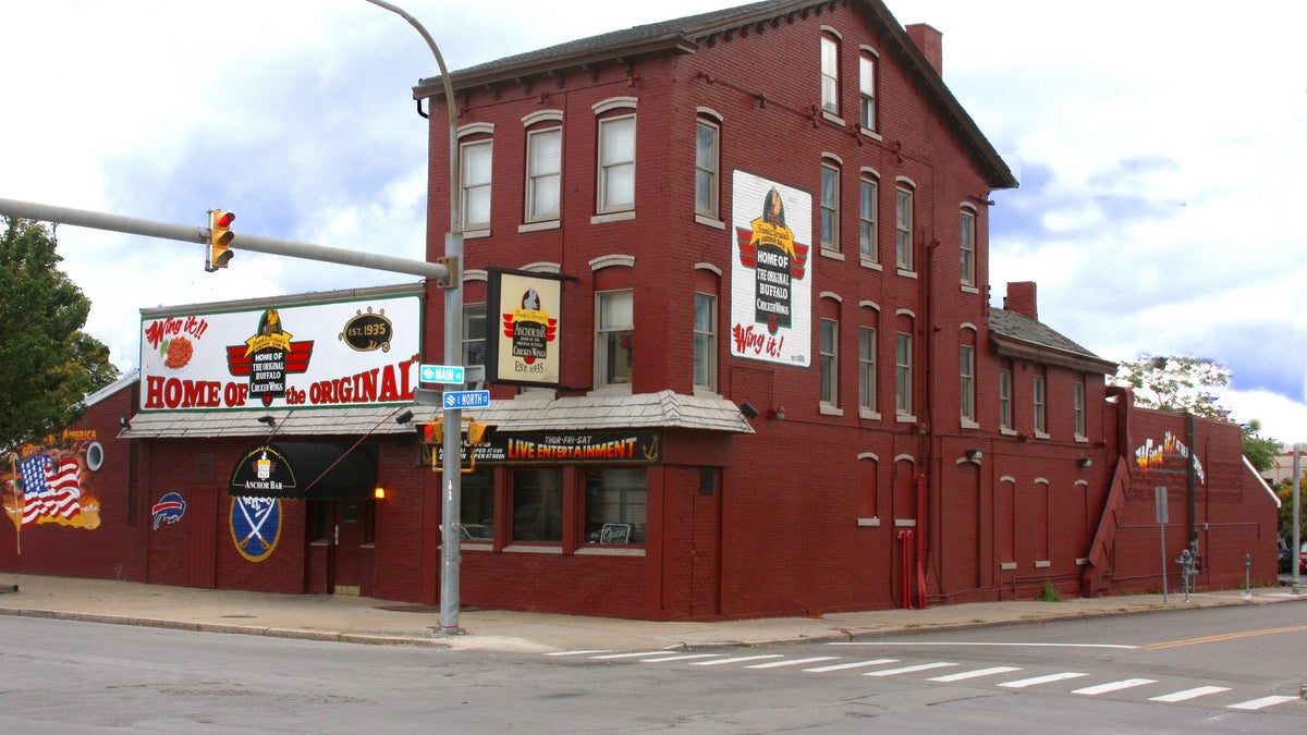 The original Anchor Bar in Buffalo