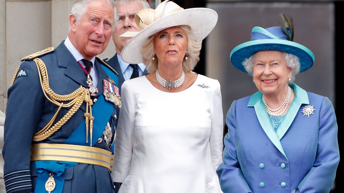 Prince Charles, Camilla and the queen
