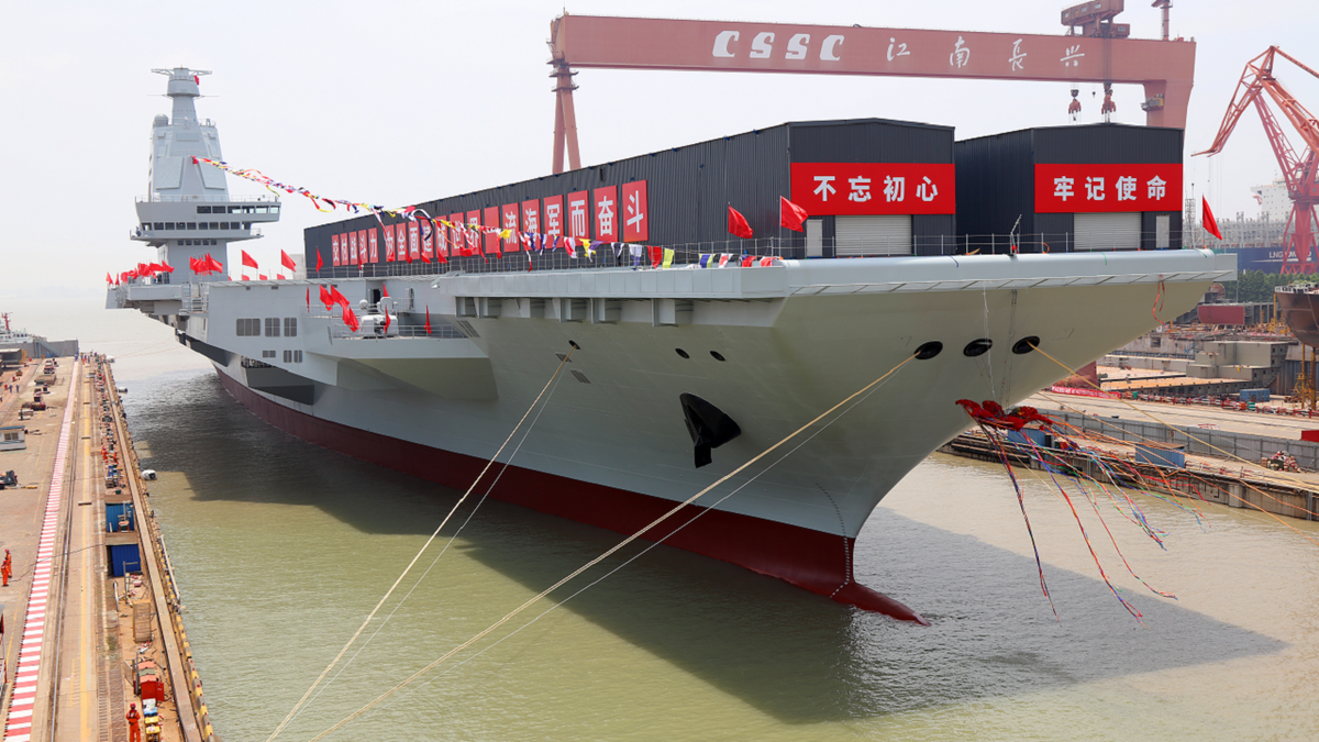 China aircraft carrier Shanghai