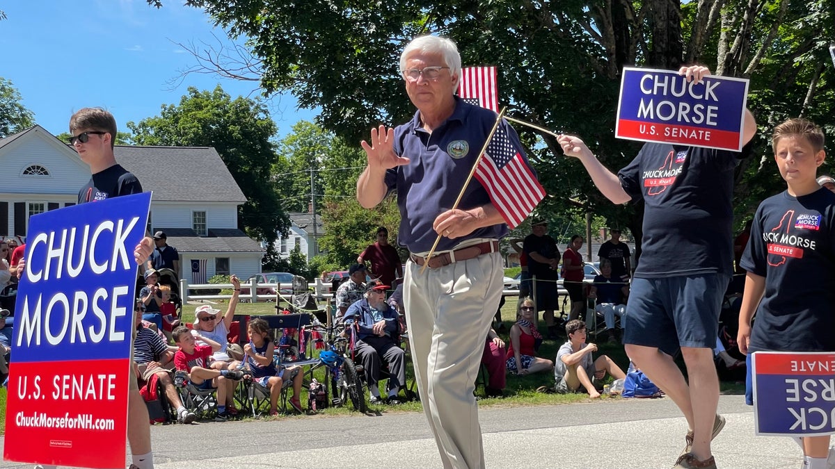 Chuck Morse Amherst N.H. July 4th parade