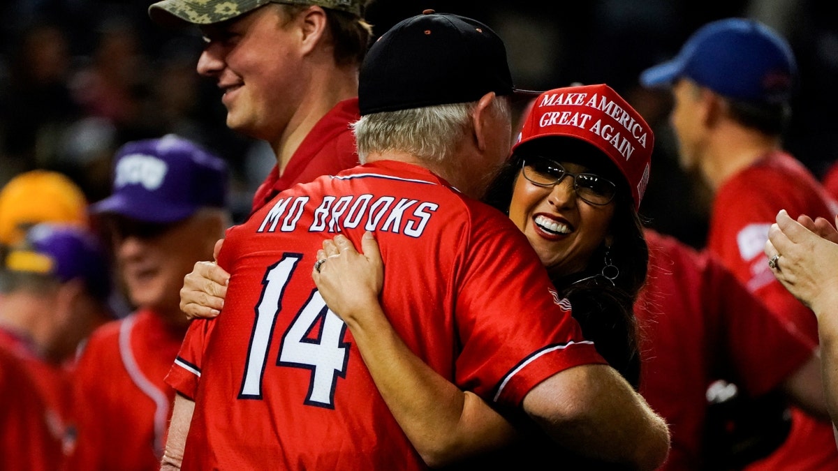 Republicans at the Congressional Baseball Game