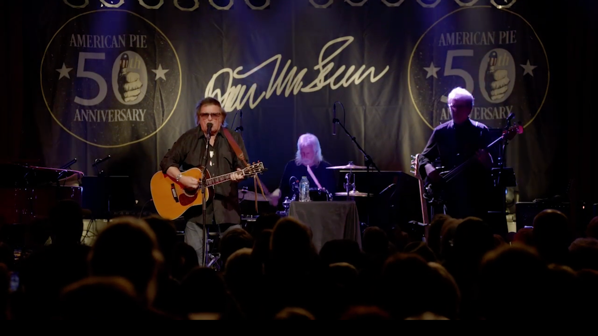 Don McLean performing 