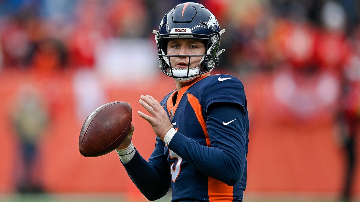 Drew Lock plays for the Broncos