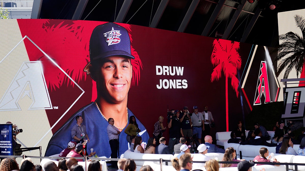 Druw Jones was the No. 2 pick