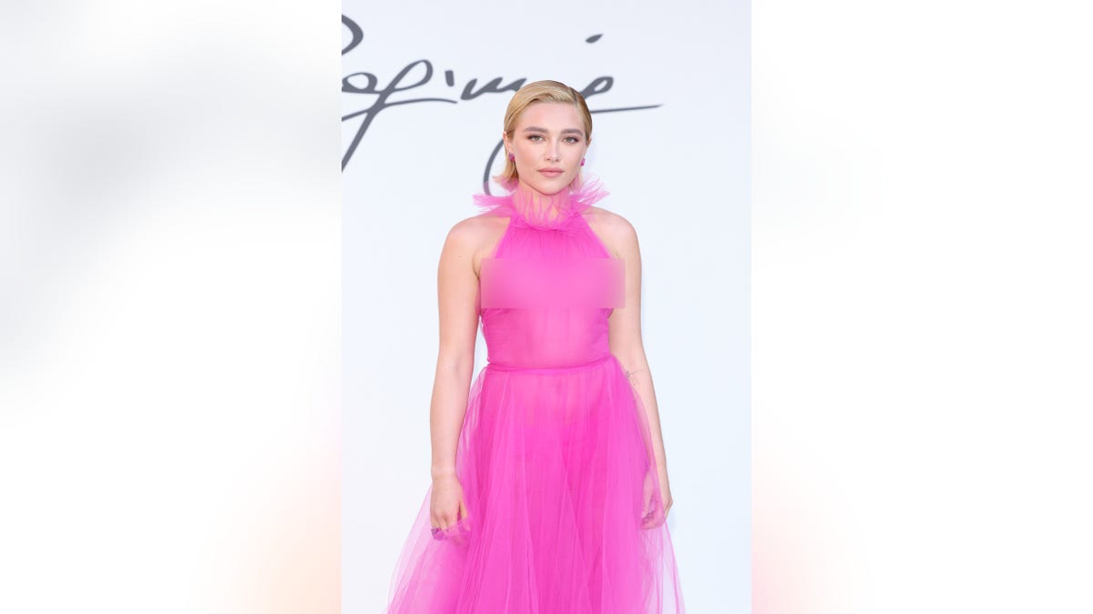 Florence Pugh on the red carpet