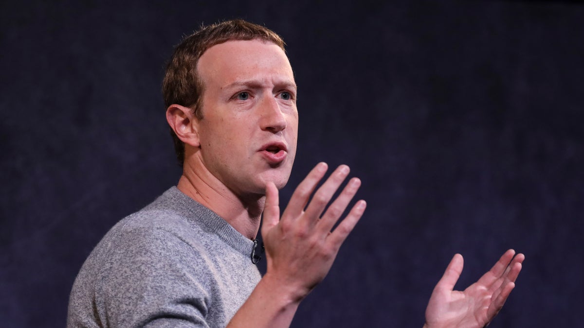 Facebook executive Mark Zuckerberg in New York City