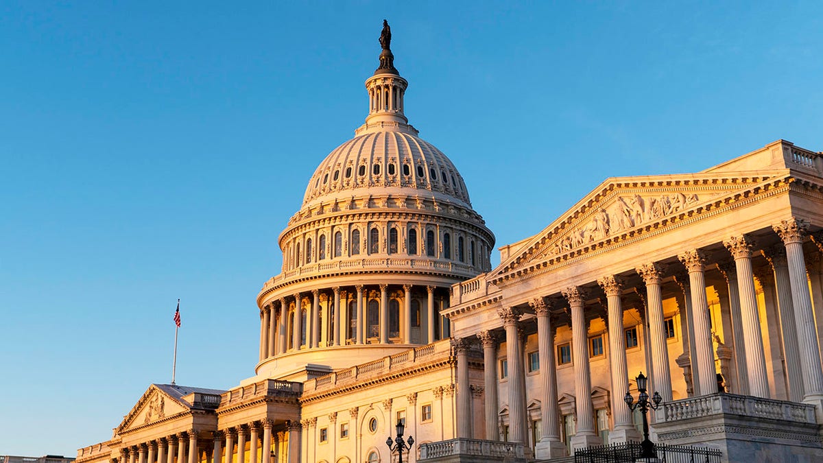 Sun hits the Capitol dome in March