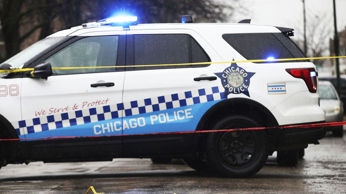 Chicago police cruiser