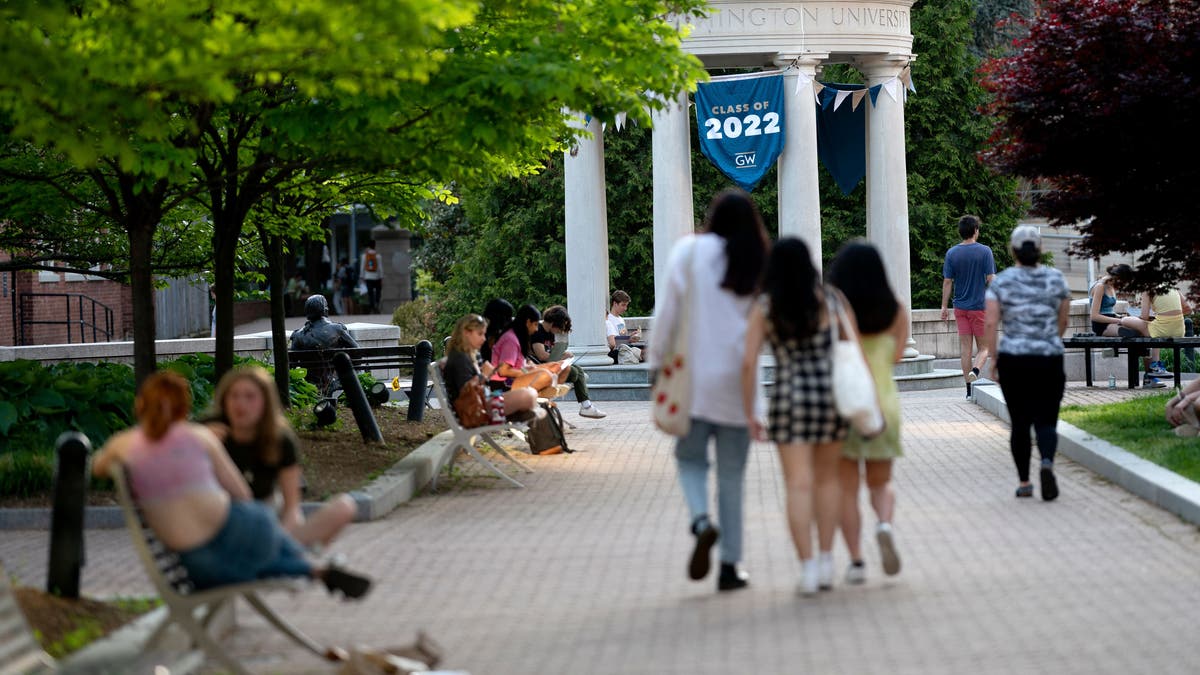 George Washington University 2022 banner