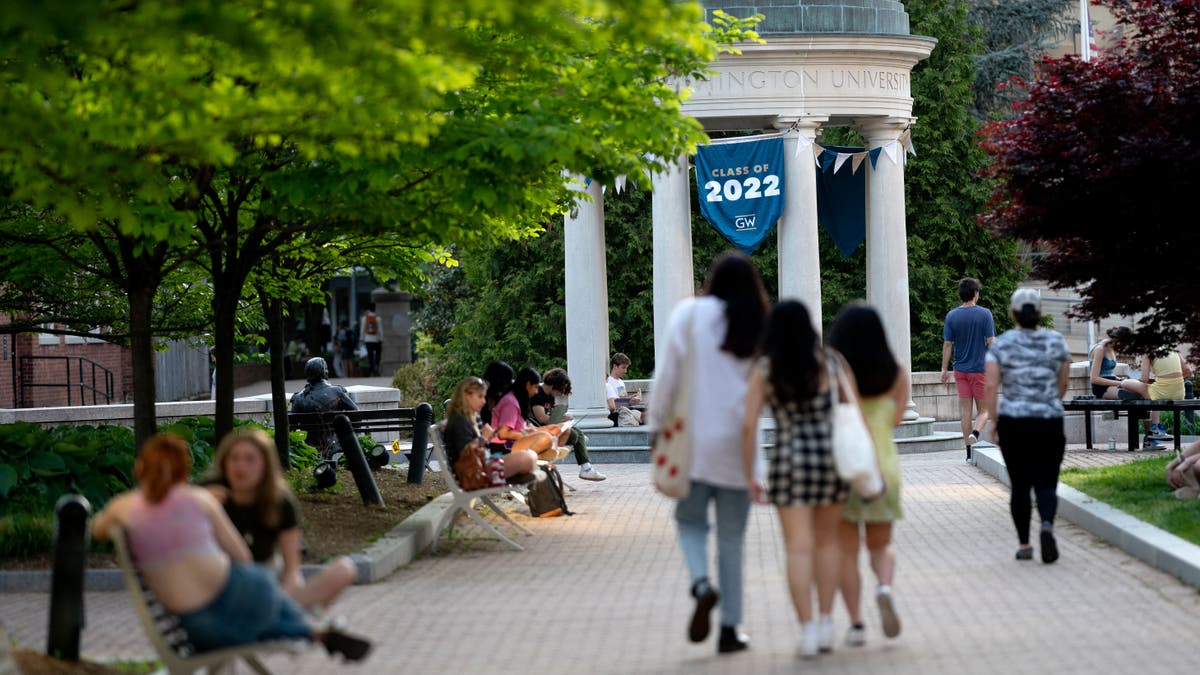 George Washington University 2022 banner