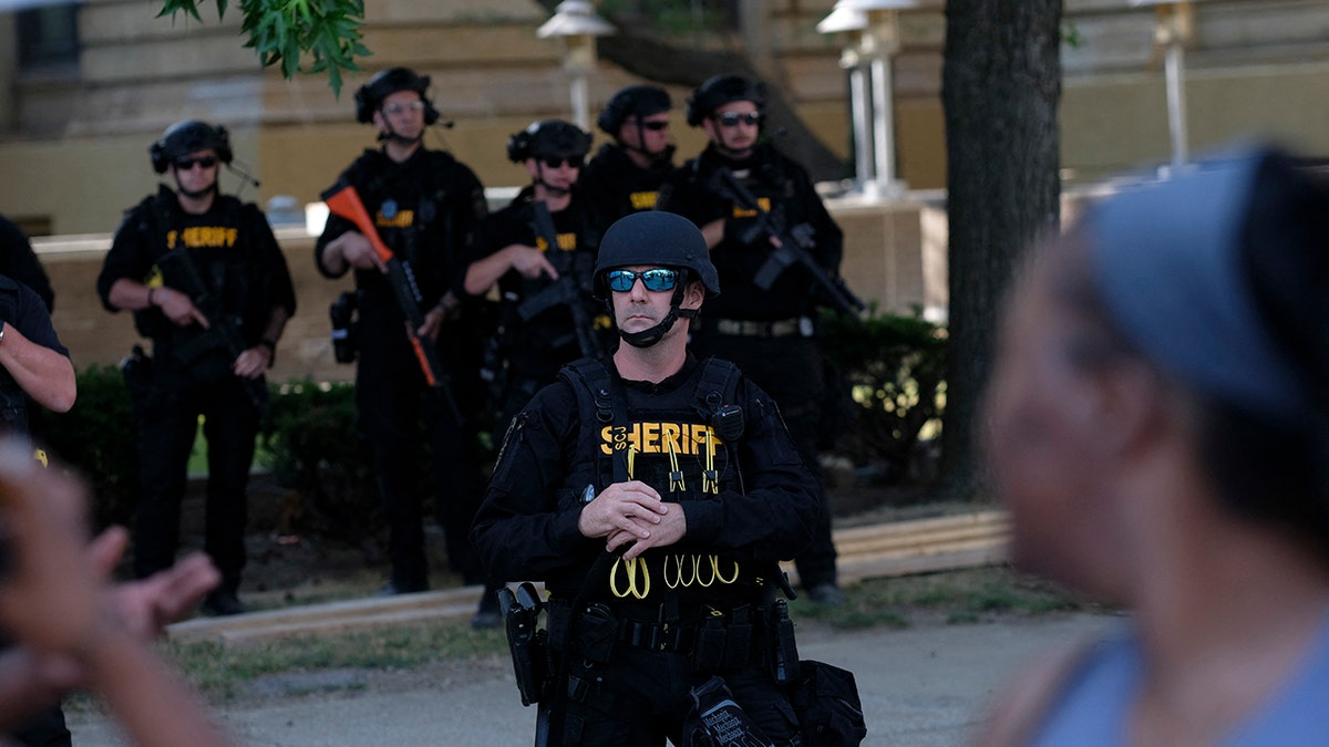 Akron Ohio police protest