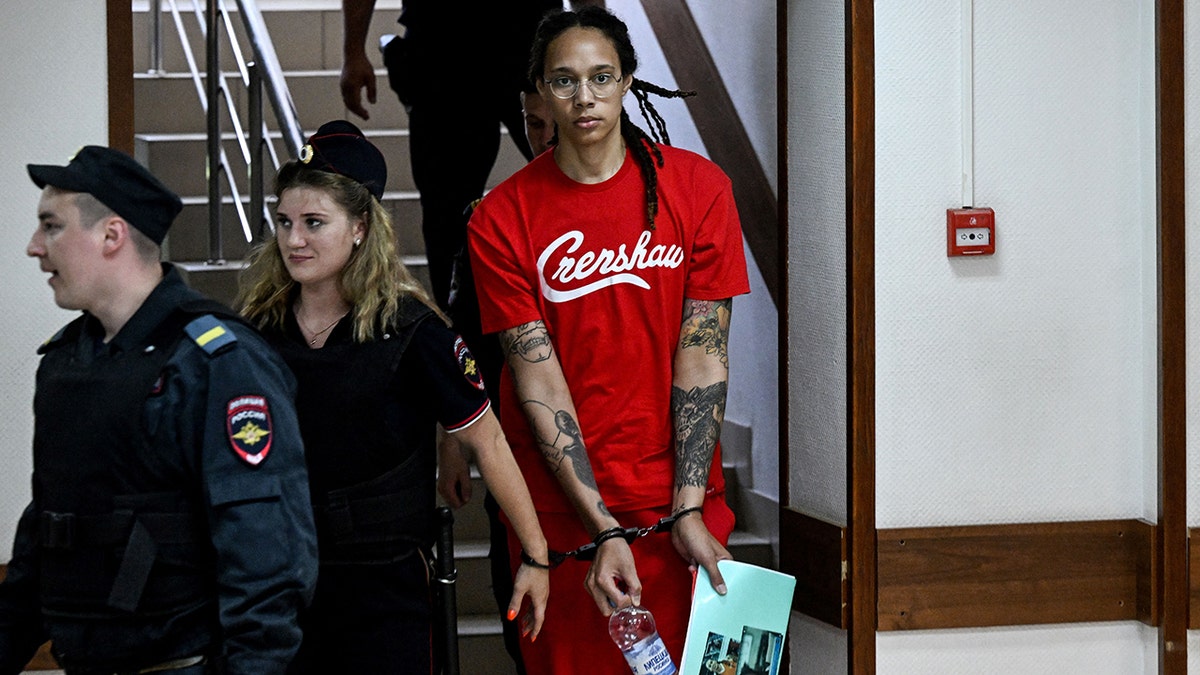 Brittney Griner appears in court to enter guilty plea