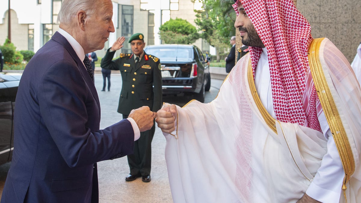 Saudi Arabia, Biden, fist bump, Hannity