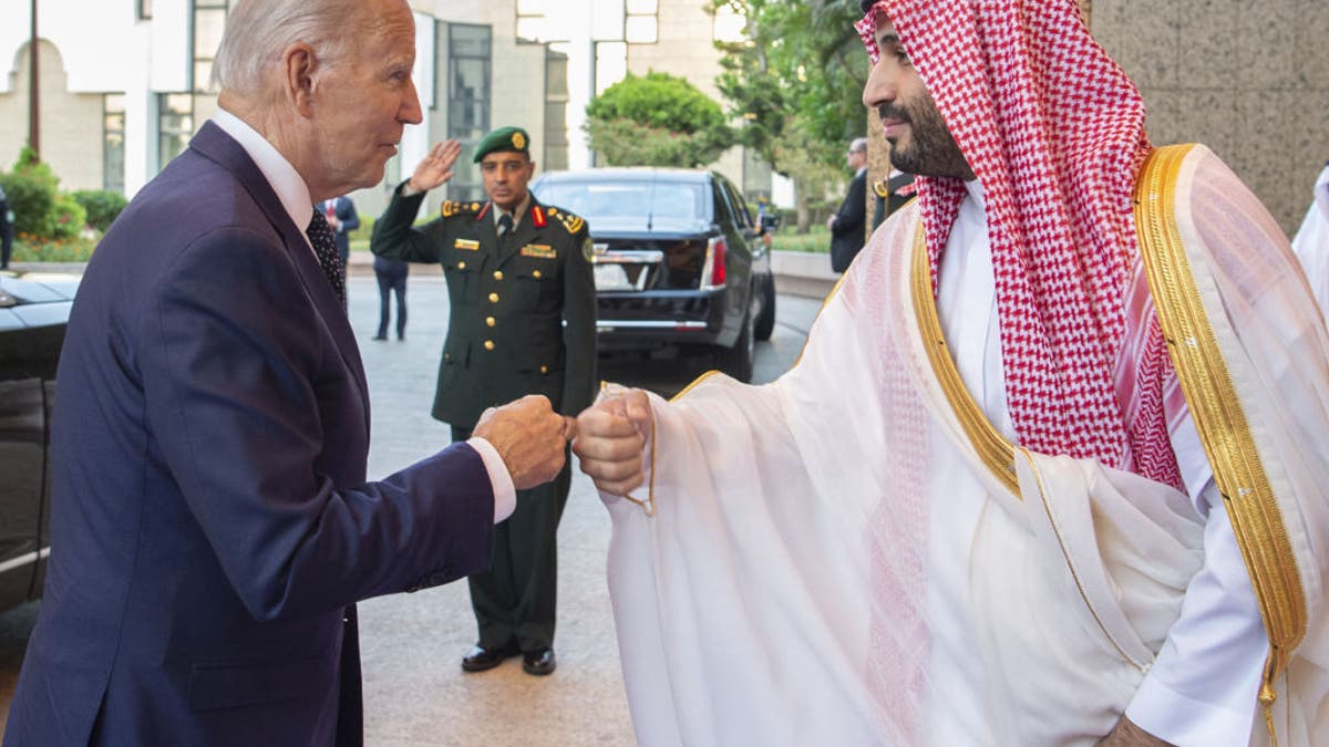 President Biden and Prince Mohammed bin Salman