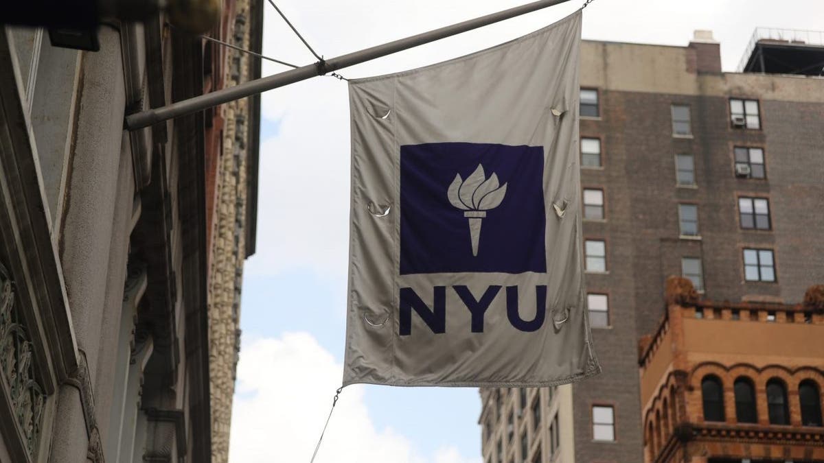 New York University flag