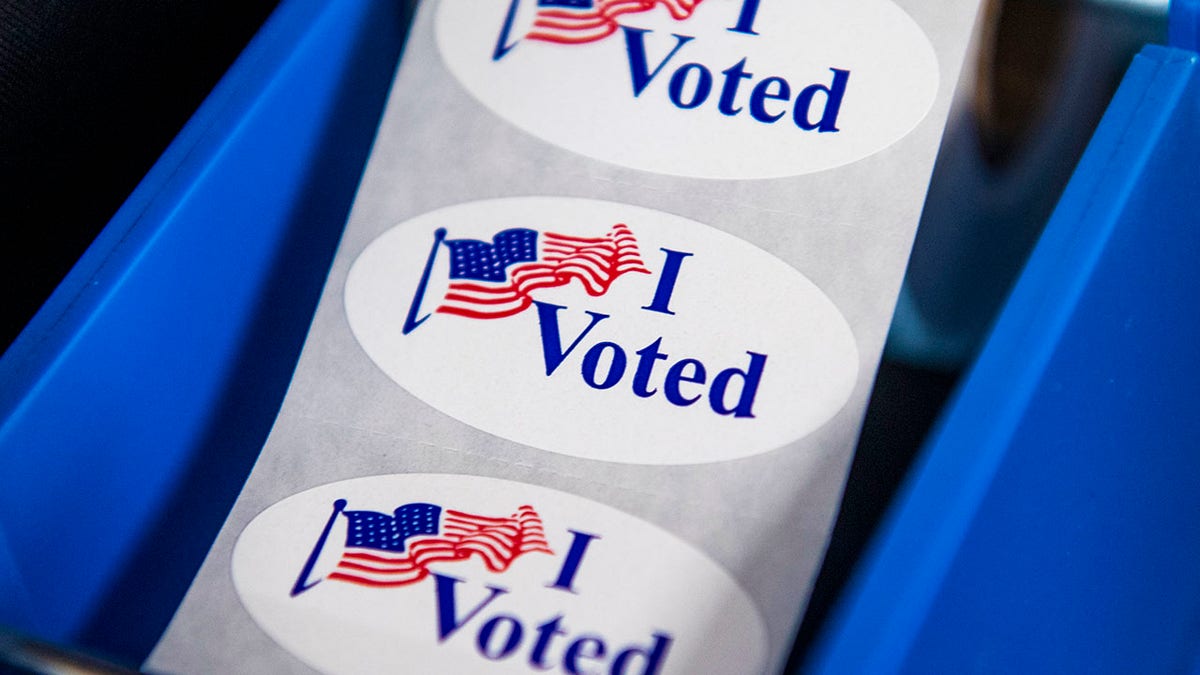 I voted stickers
