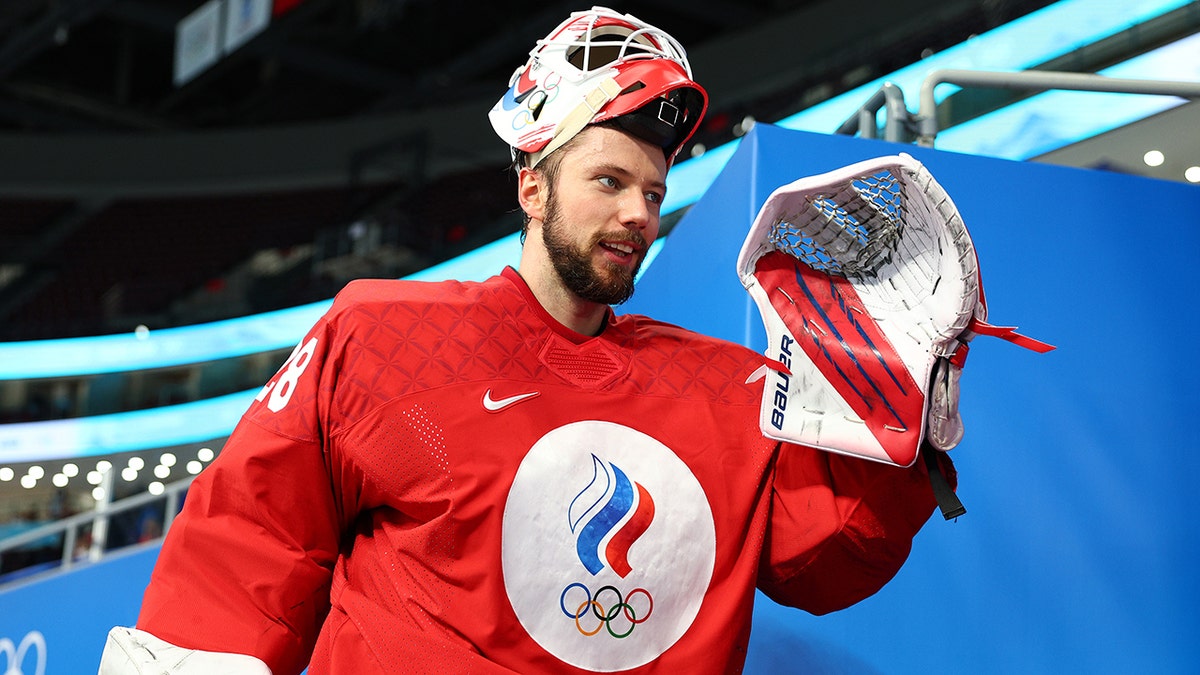 Ivan Fedotov during the Olympics