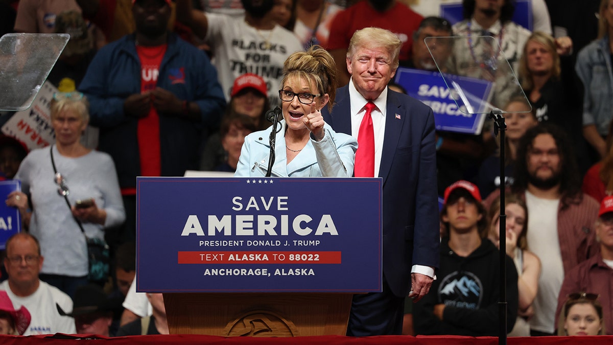 Donald Trump Alaska Sarah Palin