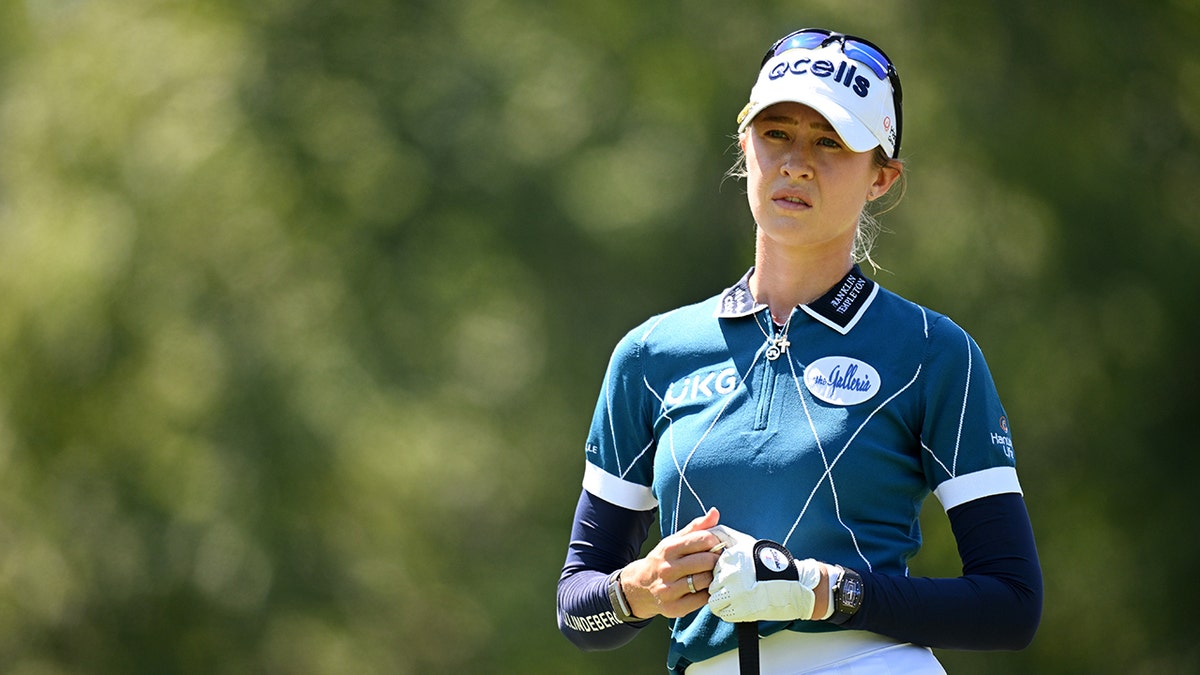 Nelly Korda looks on day 1