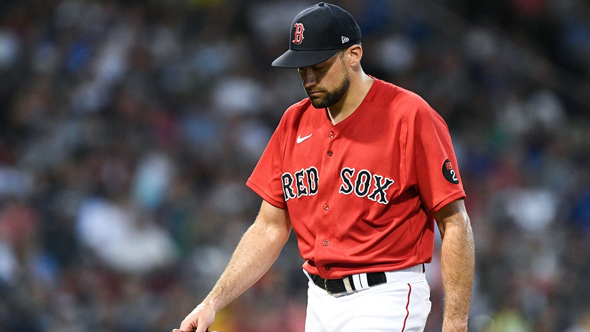 Red Sox pitcher Nathan Eovaldi 