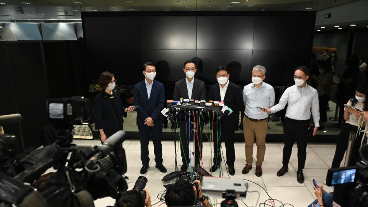 Hong Kong authorities discuss concert accident