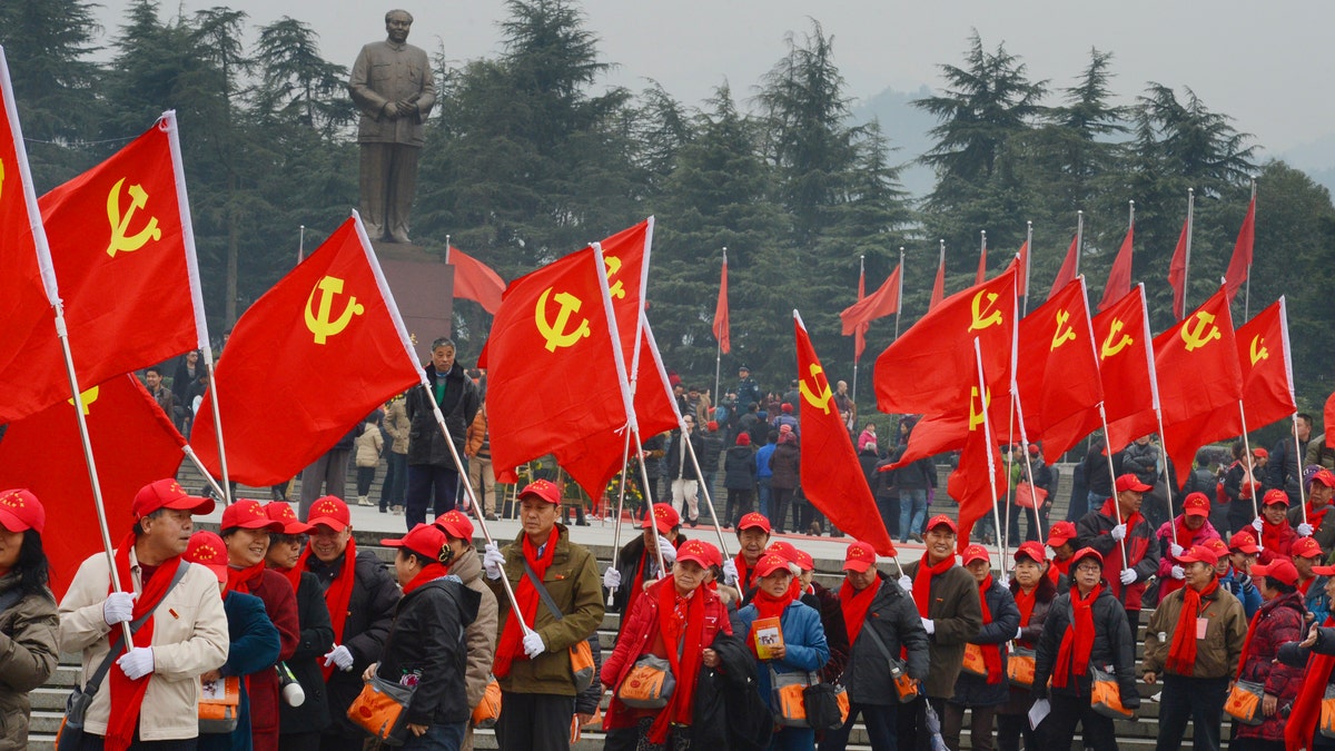 Chinese military celebration of Mao Zedong's birthday