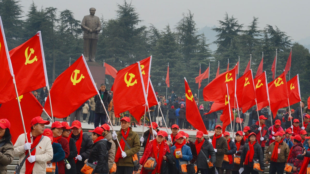 China Mao Zedong birthday communist party of china Shaoshan Hunan Province celebrations