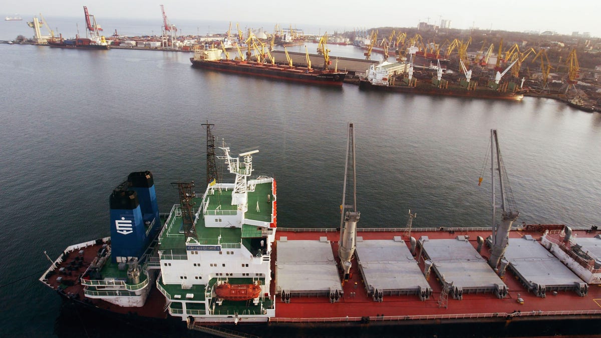 Odesa cargo ships operate in 2004