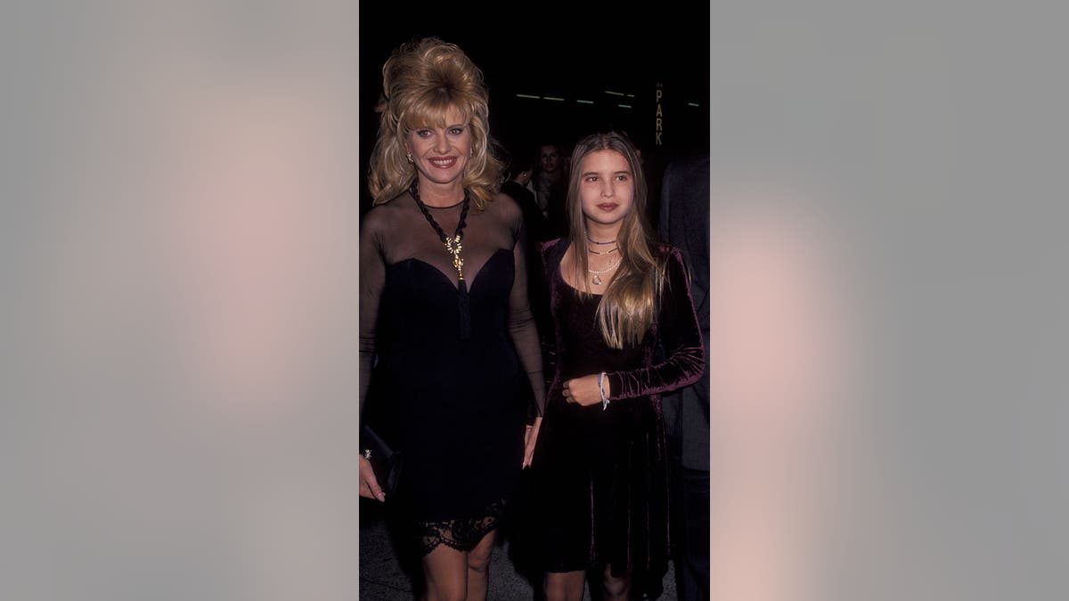 Ivana and Ivanka Trump attend Cooks for Kids II Benefit on November 1, 1994 in New York City