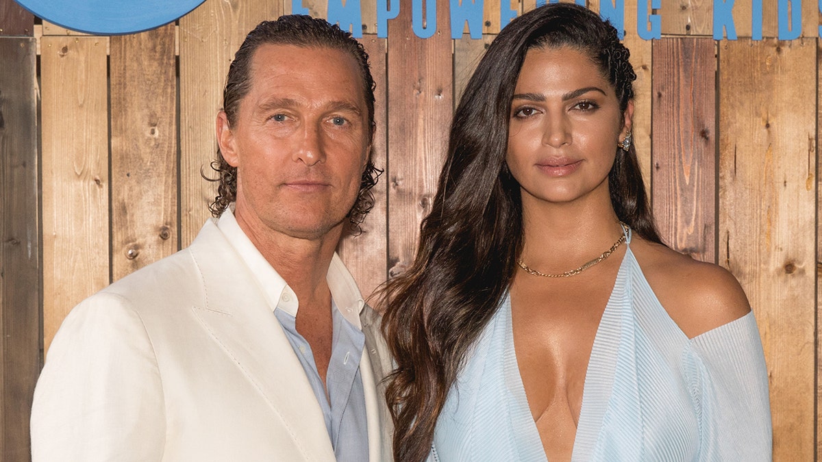 Matthew McConaughey and Camila Alves McConaughey