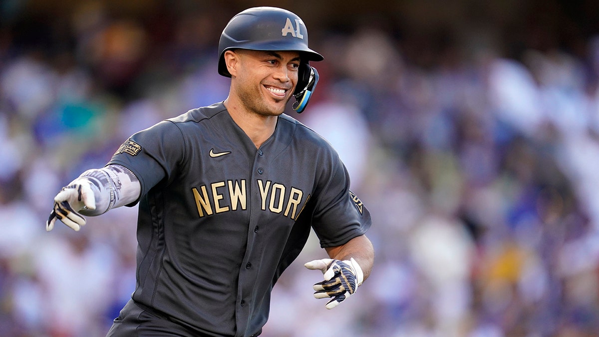 Giancarlo Stanton hit a home run in the All-Star Game
