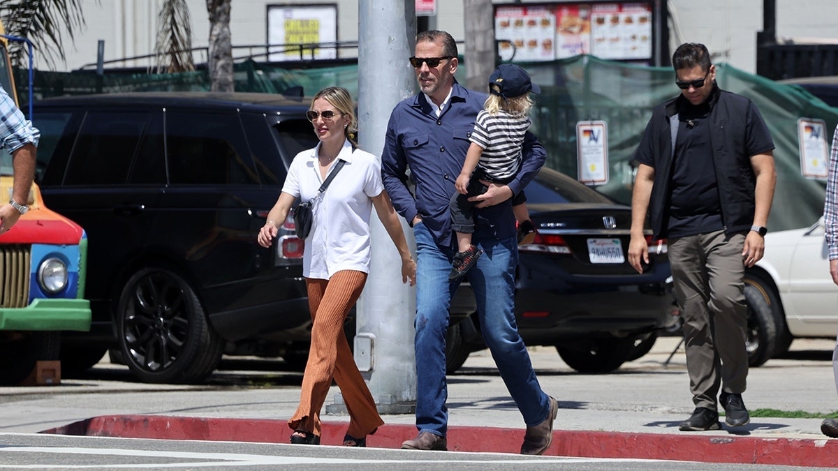 Hunter Biden and family seen on streets of Malibu