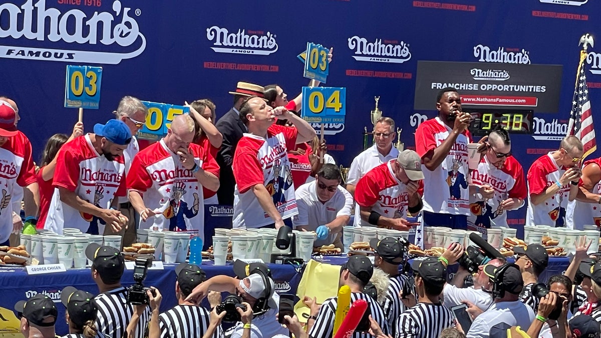 Coney Island Hot Dog Eating Contest