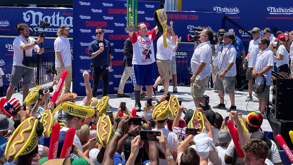 Coney Island Hot Dog Eating Contest