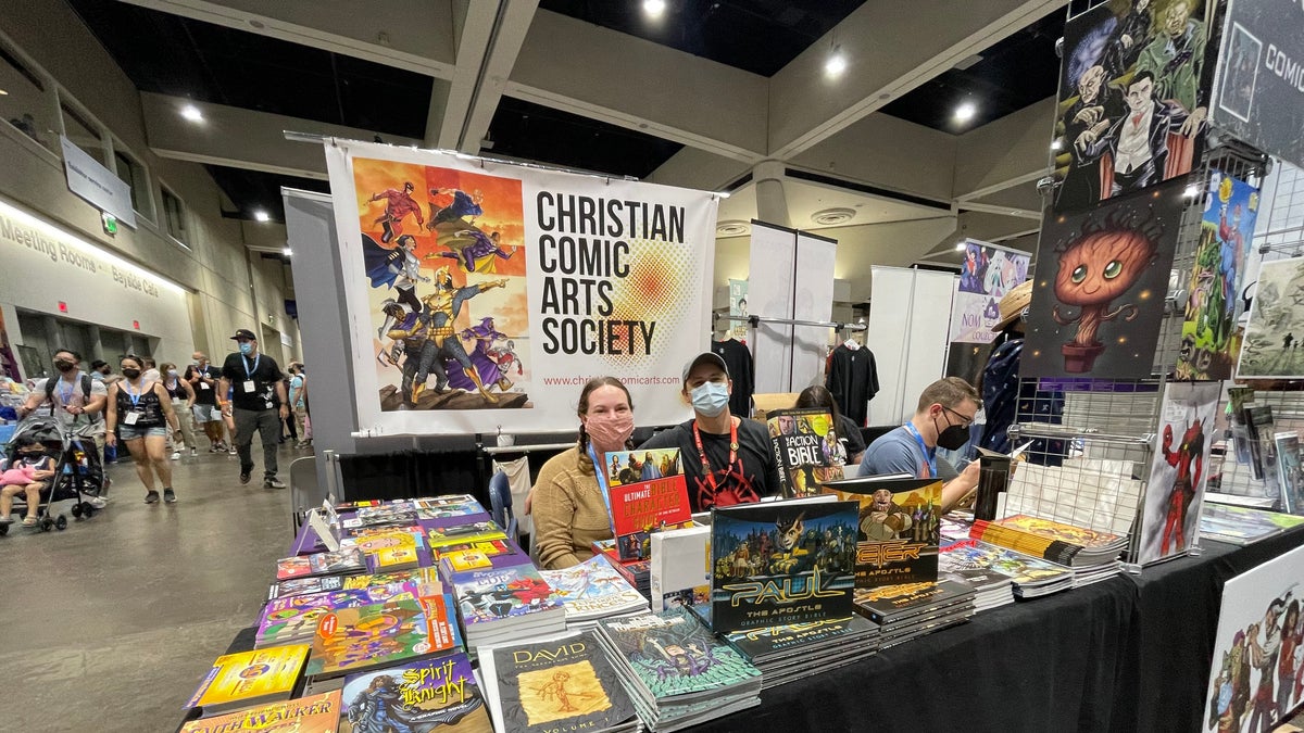 CCAS booth in Small Press Pavilion
