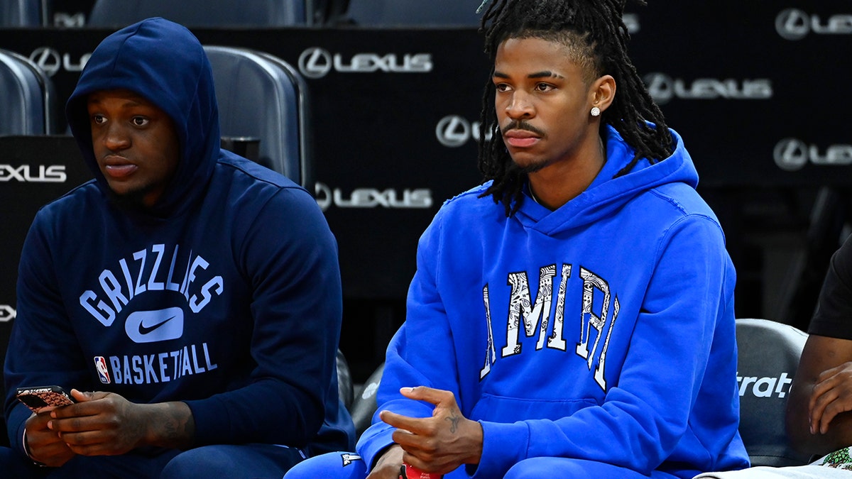Ja Morant at a Summer League game in 2022