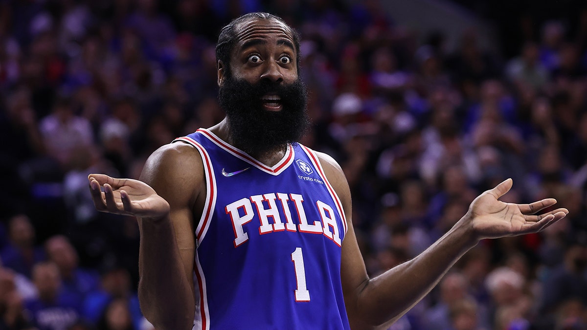 James Harden in the NBA playoff semis