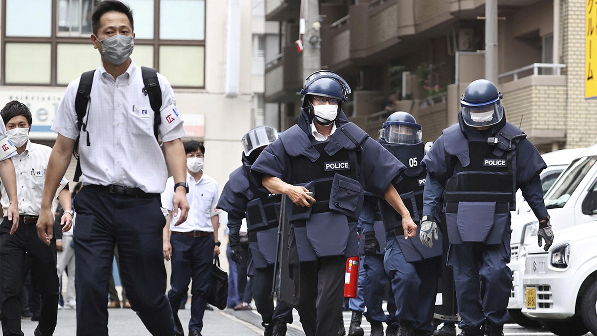 Home of Shinzo Abe shooting suspect is searched by police in Japan