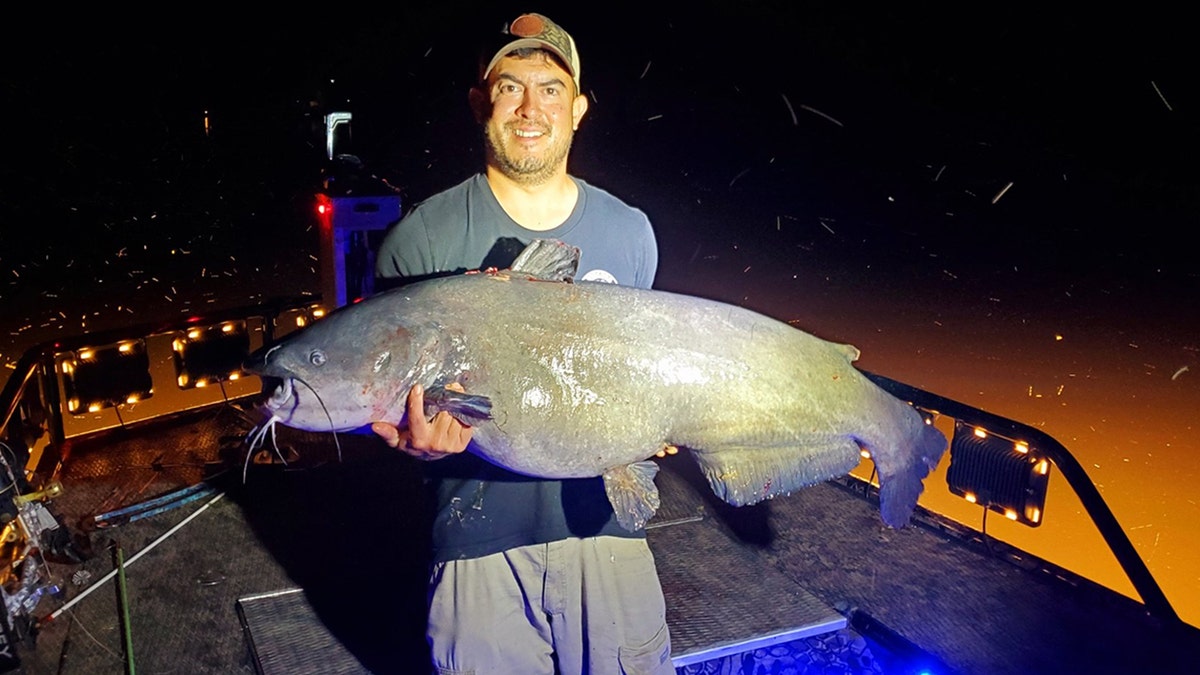 Jason Emmel and his fish