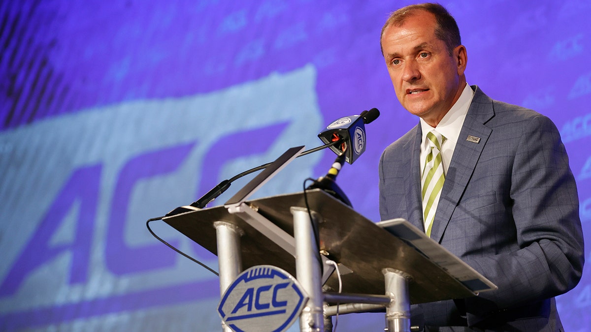 ACC Commish Jim Phillips at media days