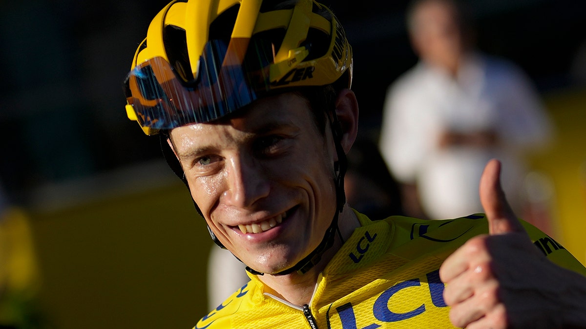  Jonas Vingegaard is the winner of the Tour de France