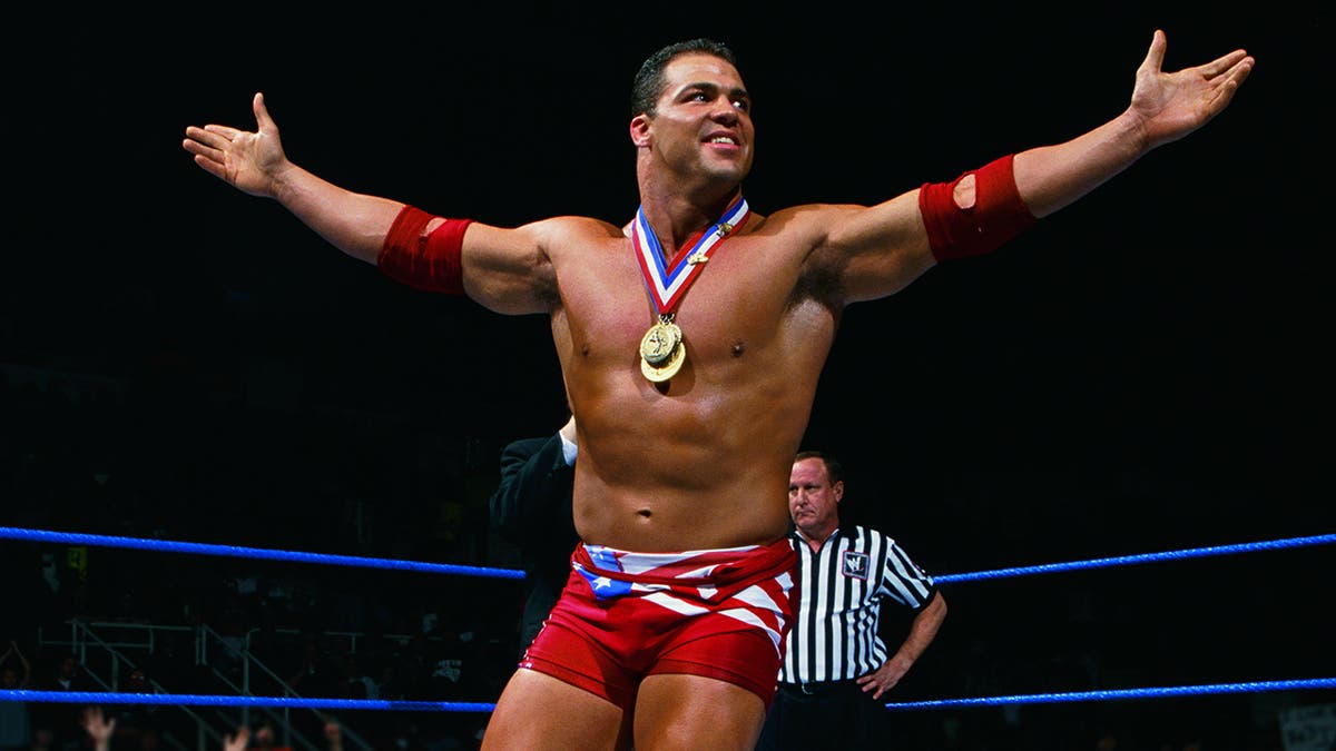 Kurt Angle in the ring