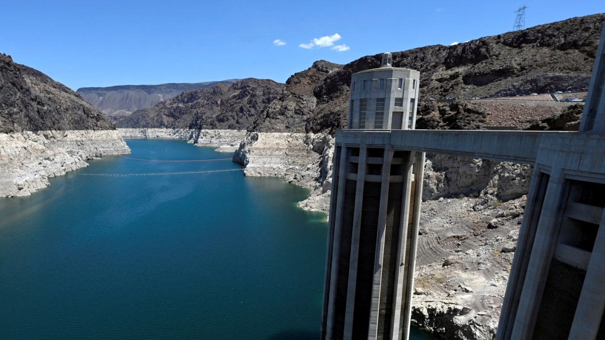 The Hoover Dam and Lake Mead