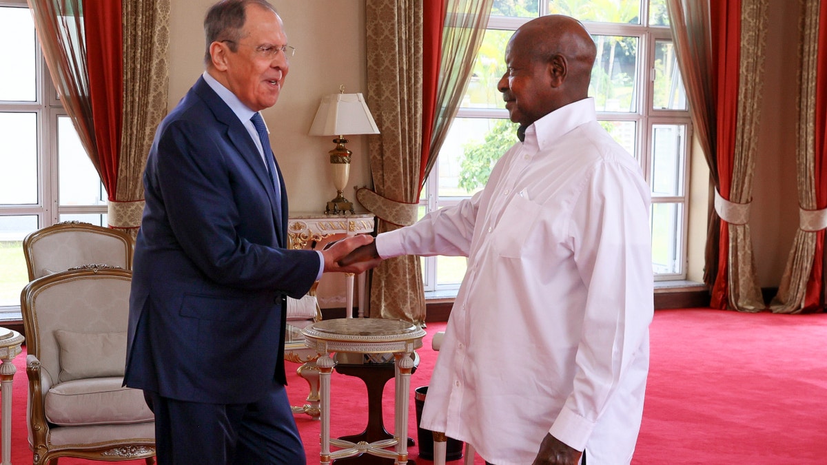 Lavrov, Uganda, Africa tour