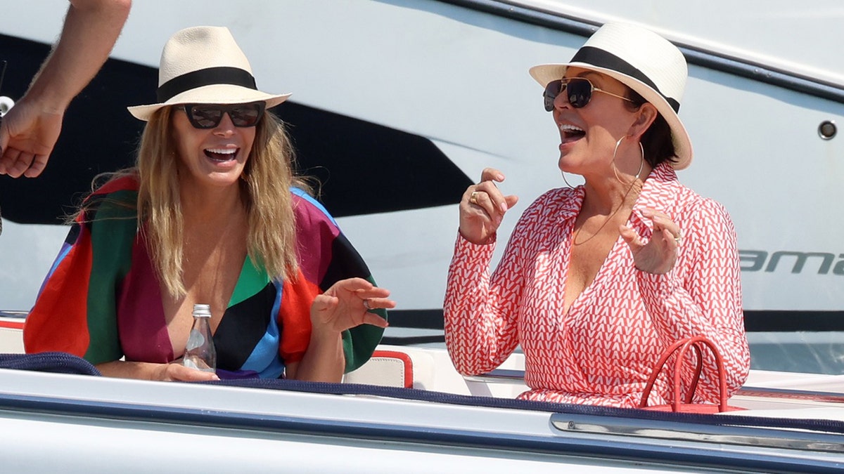 LeAnn Rimes and Kris Jenner St. Tropez