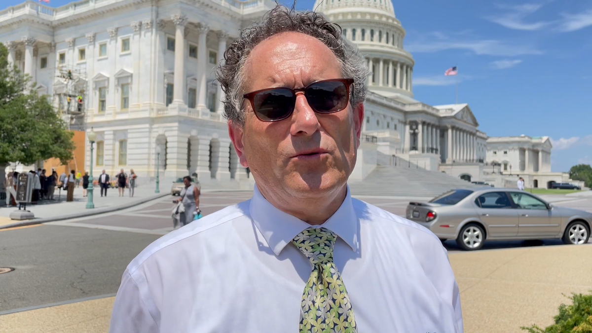 Rep. Andy Levin outside Capitol