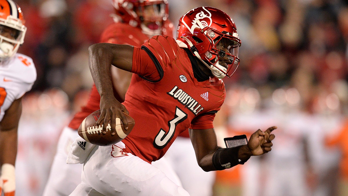 Malik Cunningham runs vs Clemson